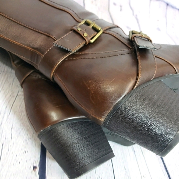 INDIGO RD. Irsalma Knee High Boots Brown Size 9.5 - Picture 9 of 16
